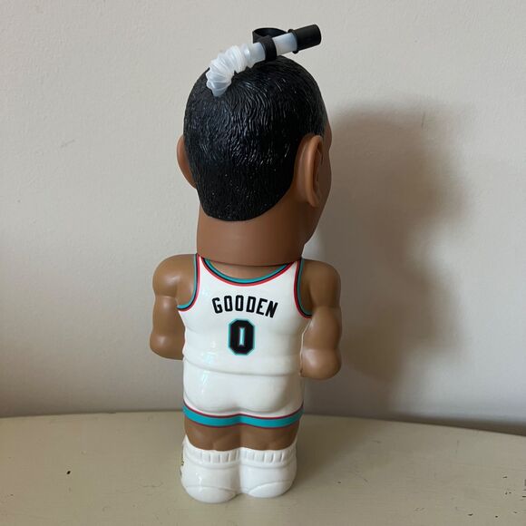 Vintage Y2K NBA Memphis Grizzlies Lorenzen Wright Subway BobbleHead Water Bottle - Picture 4 of 7